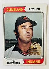 2023 Topps Heritage 50th Anniversary Buyback Tom Timmermann #327 Cleveland