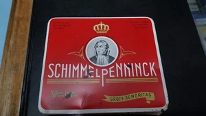 Schimmelpenninck Cigar Tin Made in Holland Vada Grote Senoritas - Picture 1 of 11