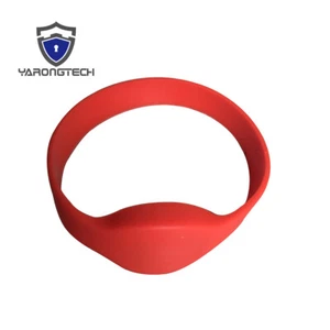 Pulsera RFID 125khz Impermeable Adulto Tamaño Rojo Silicona Impermeable -5 piezas - Imagen 1 de 2