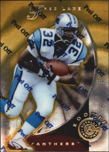 1997 Pinnacle Totally Certified Platinum Gold Football Card #128 Fred Lane