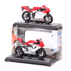 Welly 1/18 Scale MV Agusta F3 800 F4 S Racing motorcycle Diecast Toy Model Bike