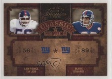 2004 Donruss Classics Classic Combos /750 Lawrence Taylor Mark Bavaro #CC-43 HOF