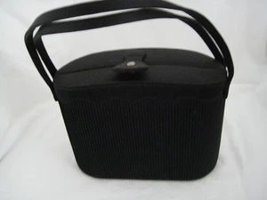 Vintage Satin Evening Oval Box Bag, Coblentz Original - Picture 1 of 7
