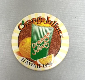 Orange Julius Hawaii Smoothies POG Milkcap Hawaii 1993 - Picture 1 of 2