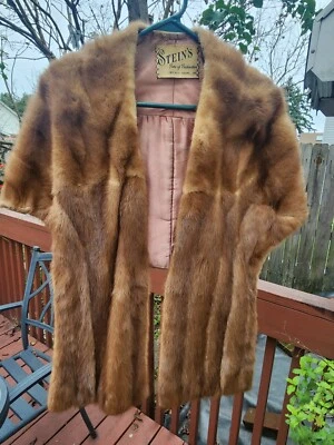 Vintage 1950's Authentic  Mink Stole - Image 1 of 4