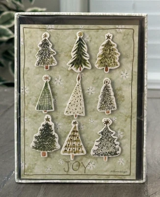 Lang Christmas Joy Luxe Christmas Cards 6" X 4.5" 8 Cards & 9 Envelopes - Image 1 of 4