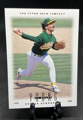 1996 Upper Deck #101 Dennis Eckersley YH - Oakland Athletics - Image 1 of 3