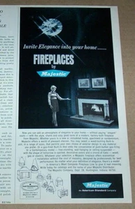 1975 print ad - Majestic home Fireplaces Huntington Indiana vintage advertising - Picture 1 of 1