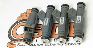 1985-1992 Volvo 740 Turbo 2.3L Fuel Injectors Modern Bosch Direct Replacements - Picture 1 of 3