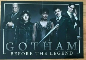 GOTHAM SEASON 1: CHASE CARD SET: VILLAINS PUZZLE SET - ALL 4 CARDS - Picture 1 of 1