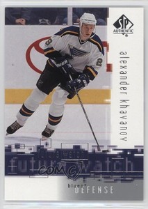 2000-01 SP Authentic Rookies Missing Serial Number Alexander Khavanov Rookie RC