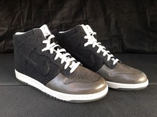 2008 NIKE DUNK HIGH ‘08 PREM SHOES MENS US 13 VAC TECH RARE MIDNIGHT FOG NEW