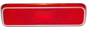 NEW Rear Side Marker Signal Light Lens Lamp Housing Red R=L FOR Dodge Plymouth - Picture 1 of 3