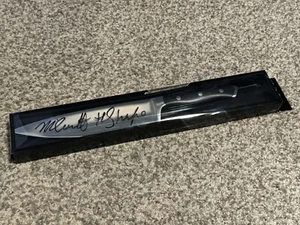 Halloween: Michael Myers ~ Nick Castle signiert 14 Zoll Edelstahl Messer GCOA - Bild 1 von 6