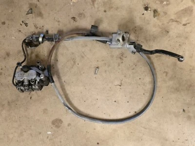 1991 川崎 KDX250 前刹车卡钳杆主软管 Res 组件 kdx 250 — 第 1/4 张图片