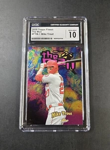Mike Trout - 2020 Finest '98 The Man CGC 10 GEM MINT - Picture 1 of 2