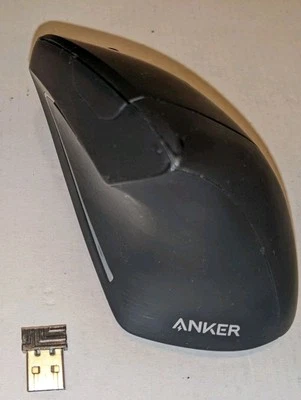 Anker 2.4G Vertical Wireless Ergonomic Optical 5-Button Mouse A7852M USB Dongle - Image 1 of 3