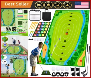 Indoor Outdoor Golf Chipping Game - Fun Kids Practice & Backyard Play - Picture 1 of 8