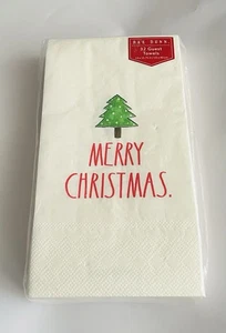 Nuevas toallas Rae Dunn 32 para invitados Feliz Navidad - Imagen 1 de 15