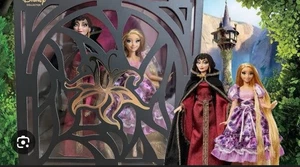 Disney’s Tangled Rapunzel & Mother Gothel Doll Set Mattel Creations Shipper Box - Picture 1 of 6