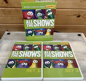 VeggieTales All The Shows Vol 1 DVD Box Set 1993-1999 10 Episodes Kids Family - Picture 1 of 6