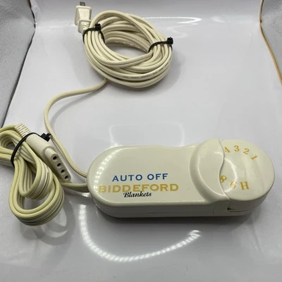 OEM Biddeford TC13BA Electric Heated Blanket Controller Power 4-Prong 180W 120V - Image 1 of 3