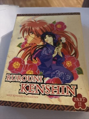 Rurouni Kenshin Meiji Kenkaru Romantan Part II 6 DVD Box Set Japan Anime Cartoon - Image 1 of 2