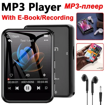 Lettore MP3 MP4 HiFi Bluetooth 5.4 Touch 2.4" con Speaker, E-book e Recorder - Imagen 1 de 4