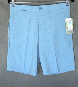 New PGA TOUR Big Boys 7" Flat Front with Active Waistband Golf Shorts 16 Blue - Picture 1 of 4
