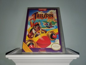 Disney's Talespin (Nintendo NES, 1991) Cartridge, Rental Manual & Case Authentic