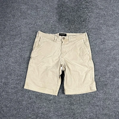 American Eagle Shorts Mens 30 Khaki Chino Extreme Flex Slim Stretch Beige Casual - Image 1 of 4