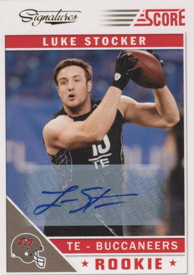 2011 Score Signatures #359 Luke Stocker Buccaneers - Image 1 of 1