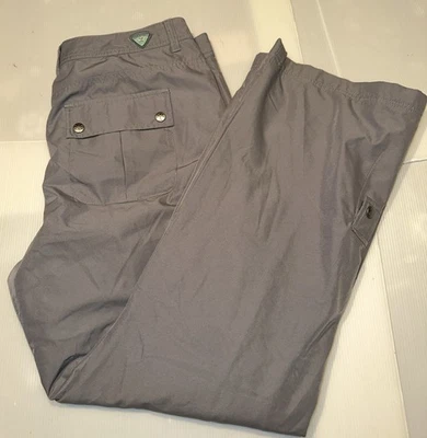 Pantalones para mujer Eddie Bauer talla 16 forrados de vellón StormRepel resistentes al agua cálidos Foto 1 de 4