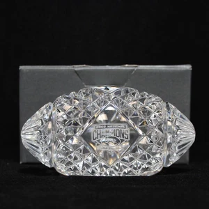 Waterford 2007 LSU Tigers BCS Champs Engraved Football Limited Edition NIB - Picture 1 of 5