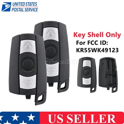 2 para BMW 328i 335i xDrive 2009-2011 mando a distancia llavero carcasa cubierta KR55WK49127 Foto 1 de 4