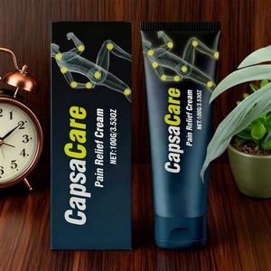 Crema de masaje neuropatía CapsaCare - Alivio calmante del dolor nervioso 100 g - Imagen 1 de 12