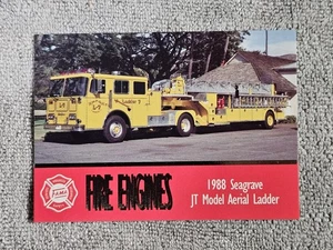 1993 FAMA Bon Air Series 1 #72 1988 Seagrave JT Model Aerial Ladder Honolulu HI - Picture 1 of 2