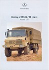 Mercedes Benz Unimog U1550-L /38 4x4 Nutzlast 4,0t