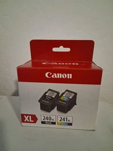 Genuine Canon 240XL Black - 241XL Color Inkjet Cartridges  - Picture 1 of 4