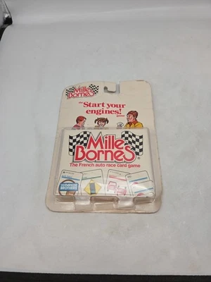 复古 1988 Parker Brothers Mille Bornes 纸牌游戏密封 Blister Pack 法国 — 第 1/4 张图片