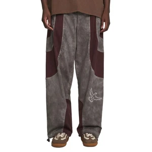 PUMA  X Kidsuper Drawstring Track Pants Mens Purple Casual Athletic Bottoms 6240 - Picture 1 of 6