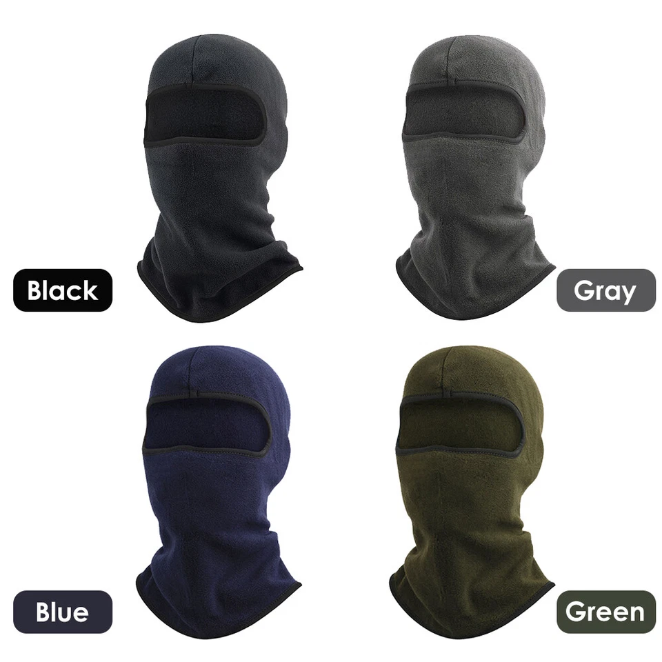 Sombrero trampero con solapa de oreja de piel de invierno máscara facial completa pasamontañas iluminado gorro gorra hombres Foto 1 de 1