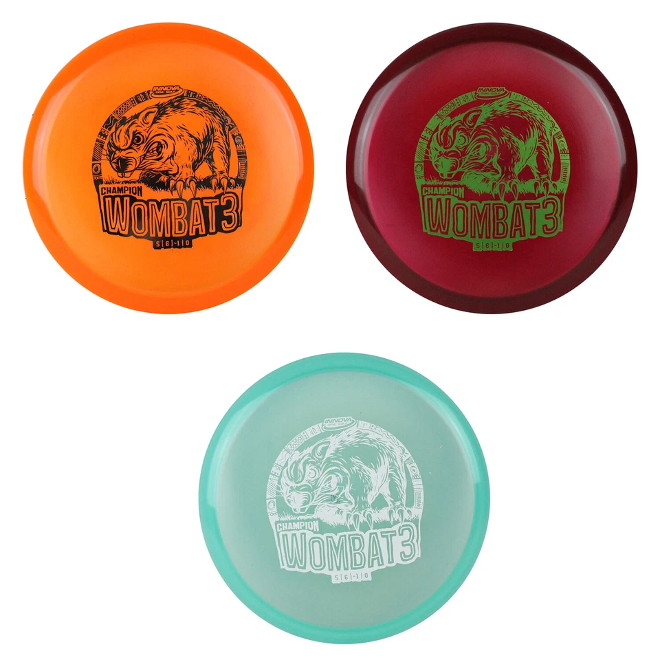 Innova Disc Golf Champion Wombat3 Midrange Disc 5/6/-1/0 - Choose Exact Disc - Image 1 of 1