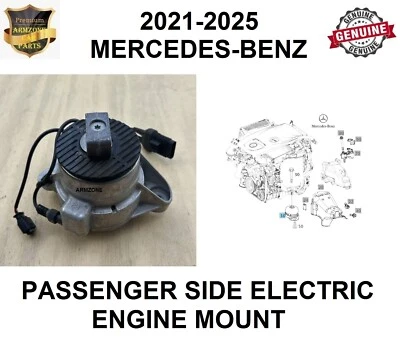 Engine Motor Mount Electric Passenger Side For Mercedes W290, GT63, GT63 S - Image 1 of 4