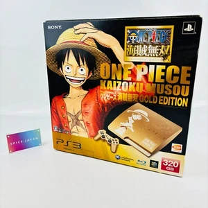 Sony PlayStation 3 PS3 One Piece Kaizoku Musou Gold Edition Konsole mit Box Japan - Bild 1 von 23