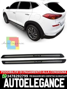 Pedales Laterales Sótano Negro Diseño Adecuado Para HYUNDAI TUCSON 2015-9/2020 - Imagen 1 de 10
