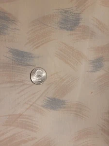 BAUMWOLLSTOFF - GRAU & BEIGE PINSELSTRICHE AUF CREMEWEISS BTY - Bild 1 von 1