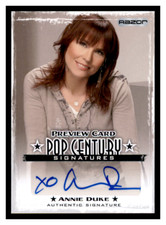 2010 Razor Poker Annie Duke Auto Preview Card Pop Century Signatures #3 JS #3