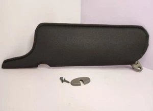 1993-1997 Mazda Mx6 MX-6 RH Passenger Sunvisor W/Screws Black OEM - Picture 1 of 5