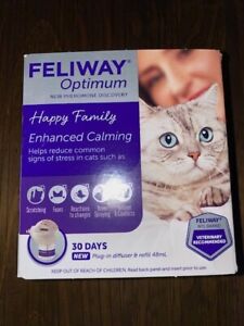 Feliway Optimum Diffuser and Refill 48ml 30 days for cats
